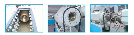 HDPE spiral carbon pipe production line